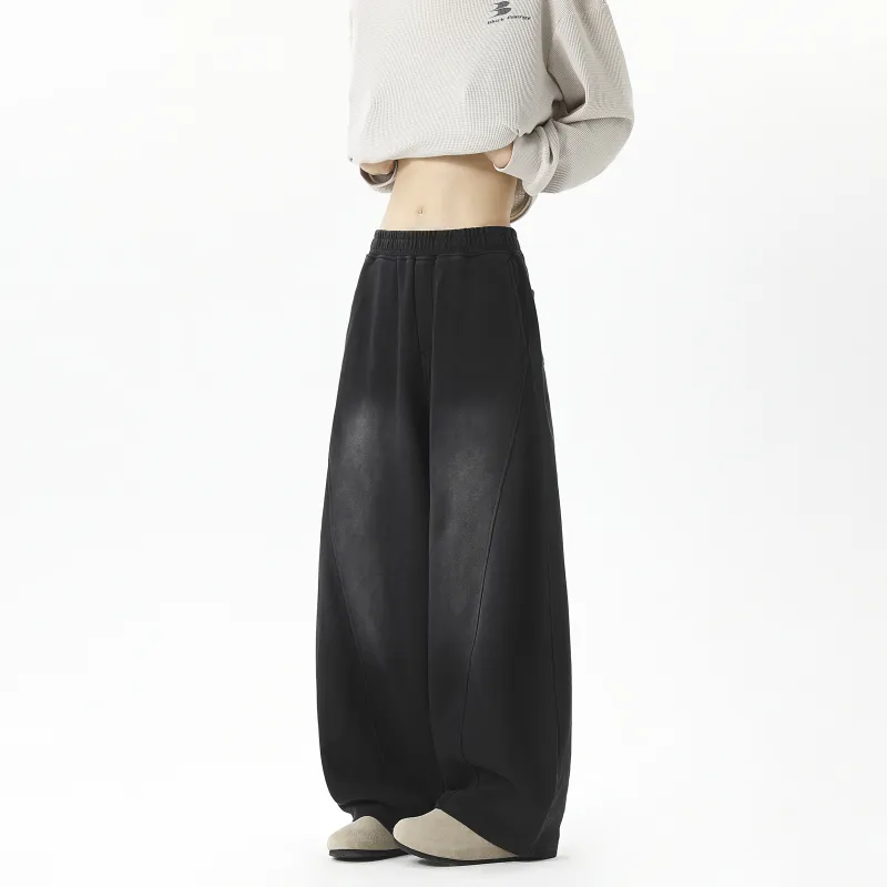 MXDT Knitted Sports Pants Unisex Black-3