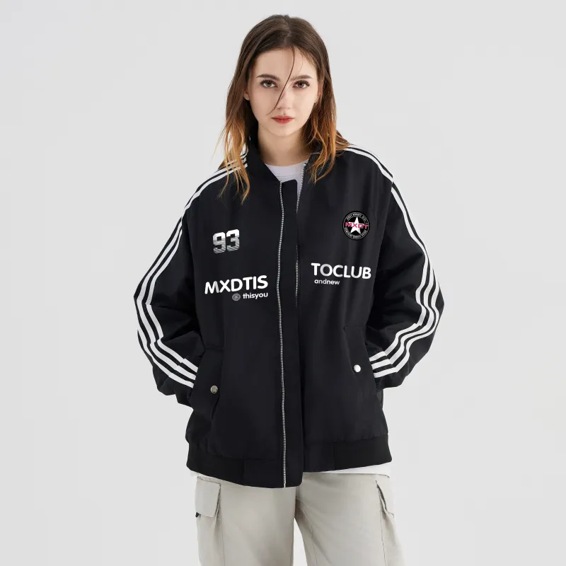MXDT Jackets Coats Unisex Black-8