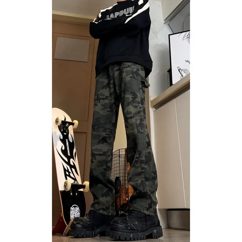 MXDT Casual Pants Unisex Camouflage-4