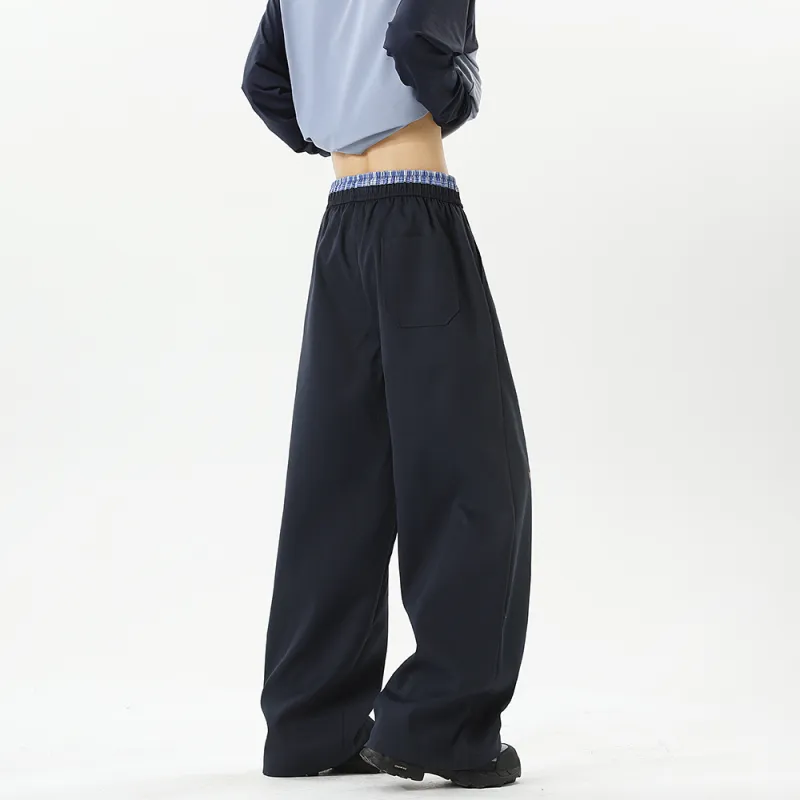 PANDA ADEVIL Teenagers Loose Fit Straight Fit Casual Sports Pants Unisex-7
