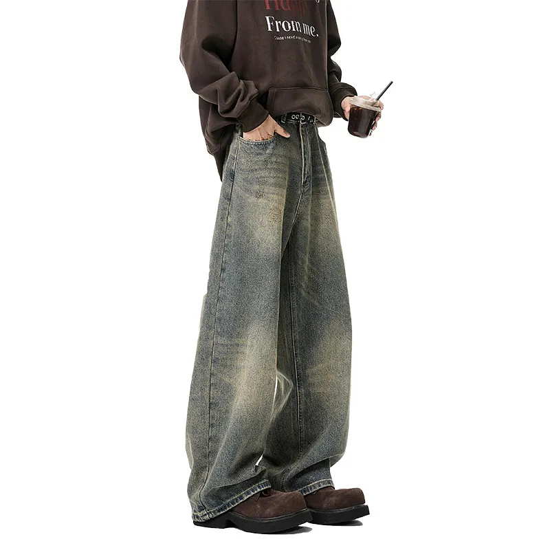 MXDT Jeans Men Vintage Blue-3