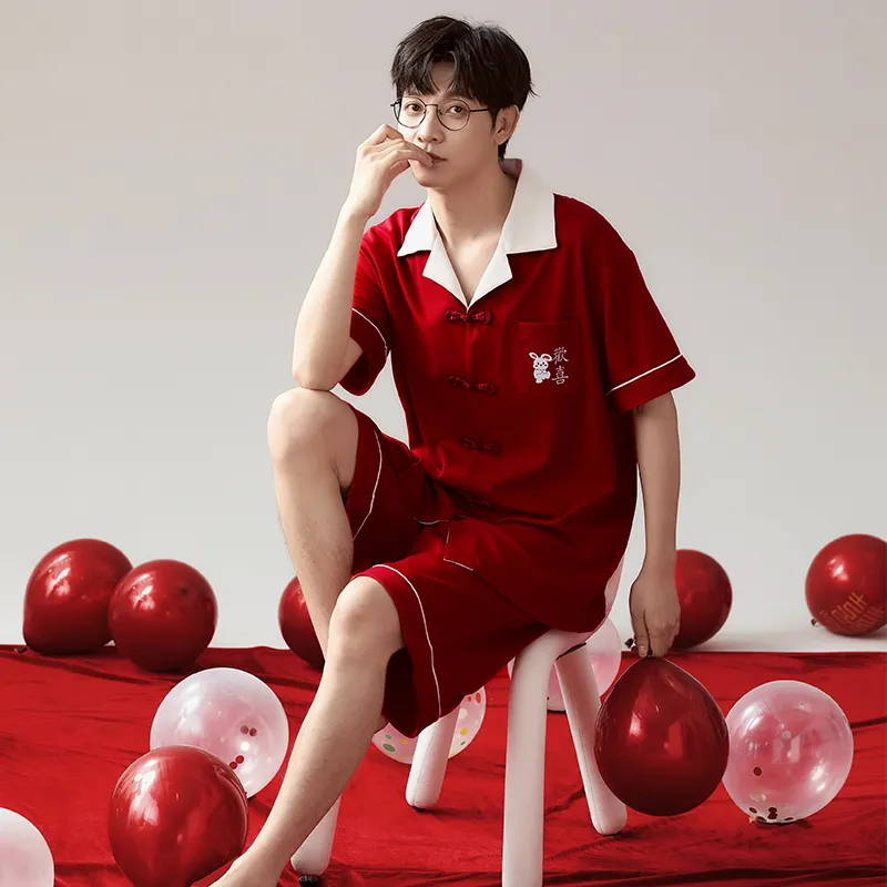FENTENGCARE Men Pajama Sets-4