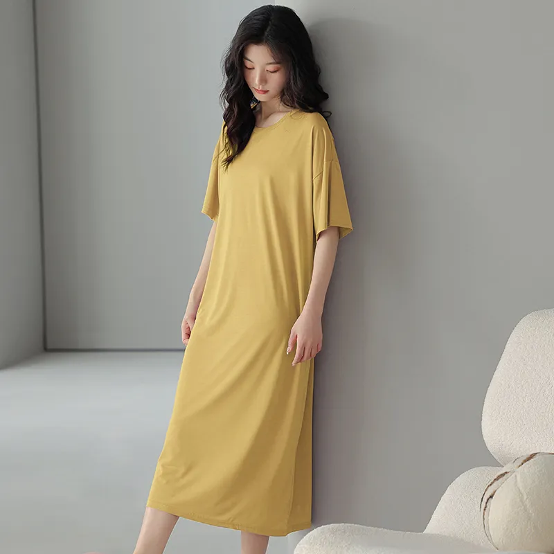 FENTENGCARE Nightgown Women's Gold-3