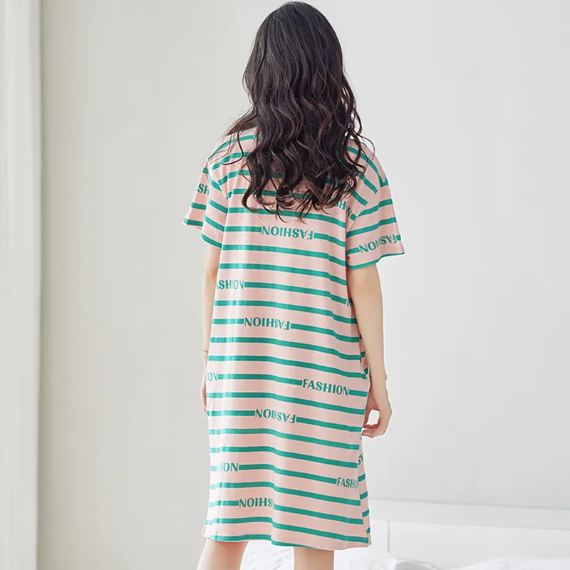 FENTENGCARE Nightgown Women's Green-7