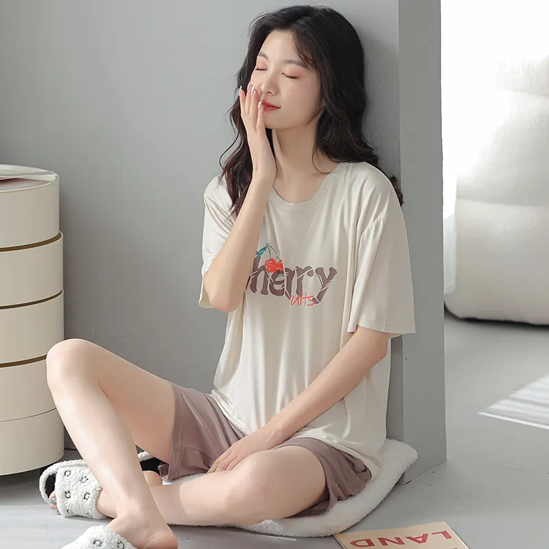 FENTENGCARE Pajama Set Women's White-6