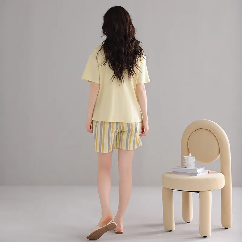 FENTENGCARE Pajama Set Women's Lemon-7