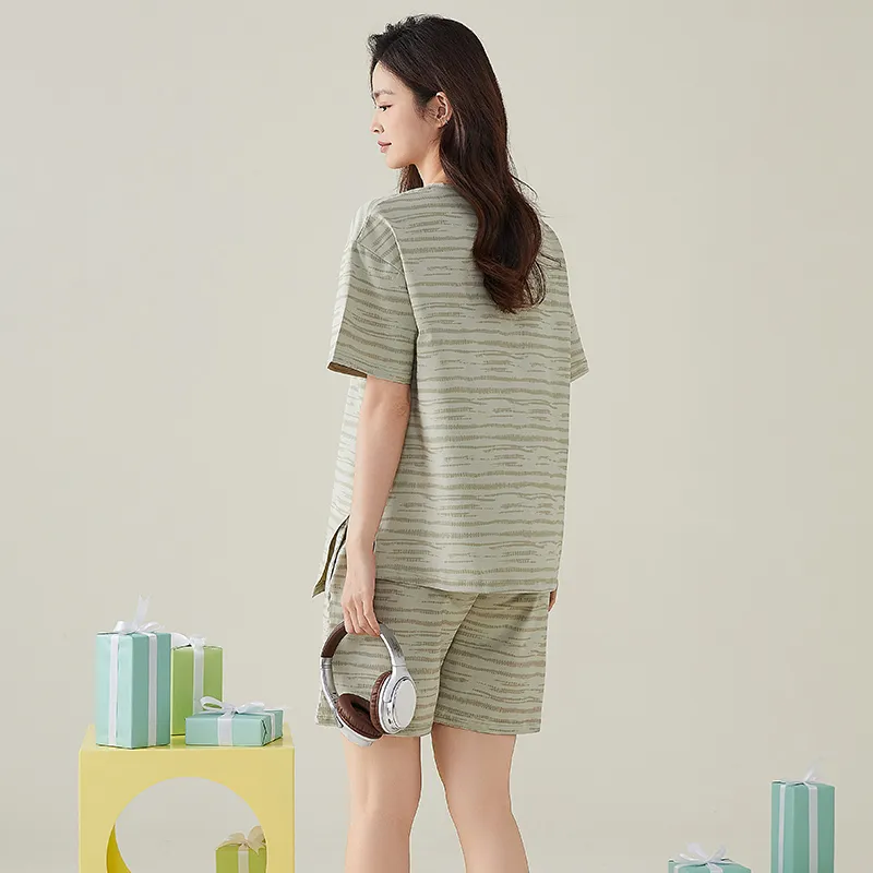 FENTENGCARE Pajama Set Women's Olive-7