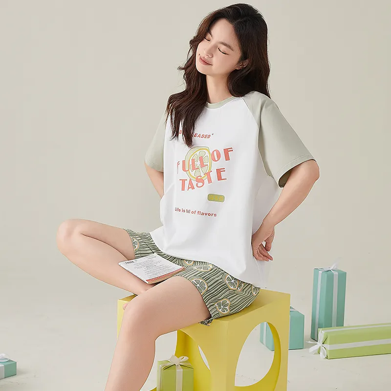 FENTENGCARE Pajama Set Women's Olive-1