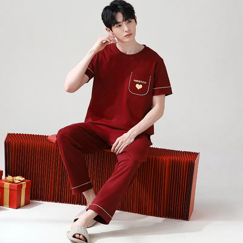 FENTENGCARE Men Pajama Sets-4