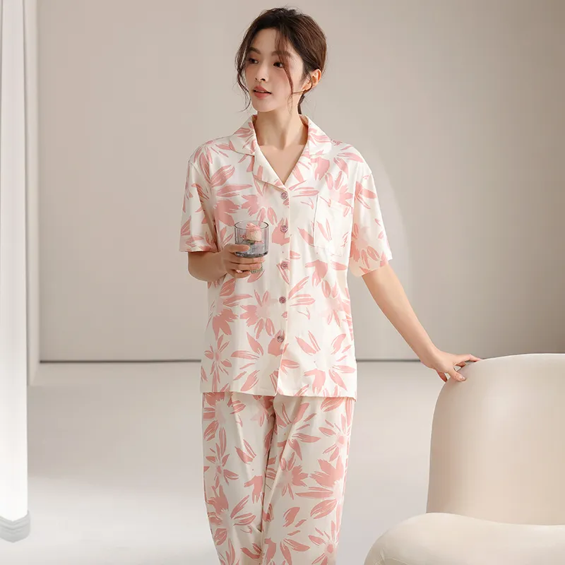 FENTENGCARE Pajama Set Women's Pink-1