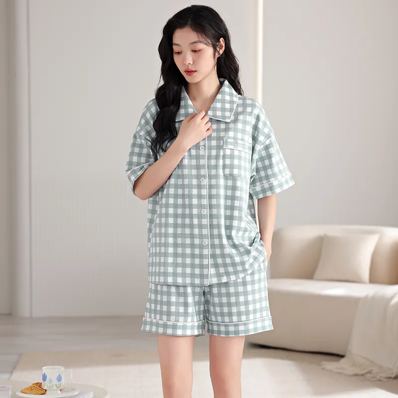 FENTENGCARE Pajama Set Women's Teal-7