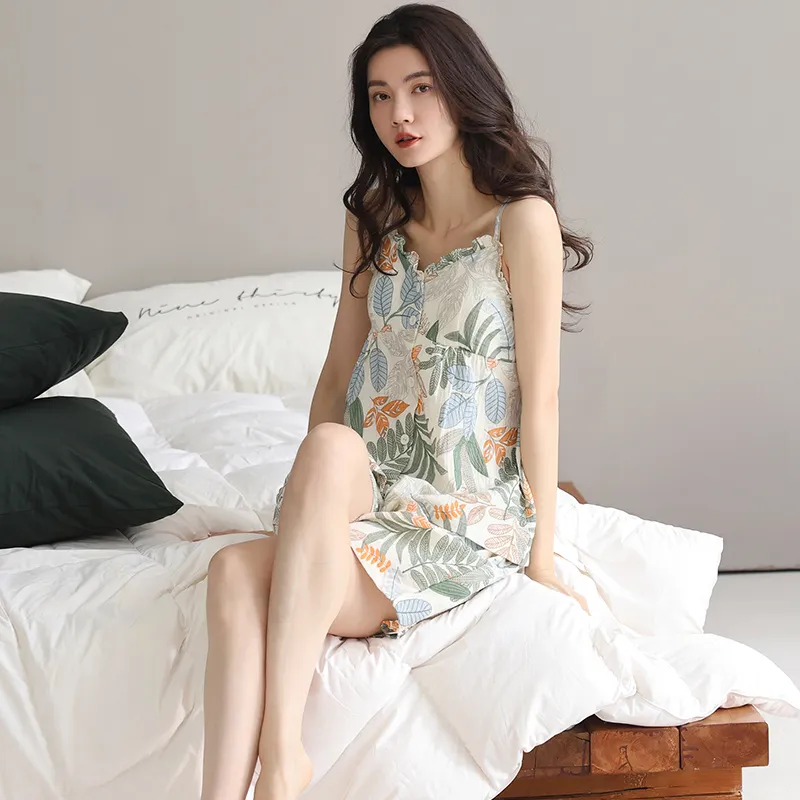 FENTENGCARE Pajama Set Women's Apricot-5