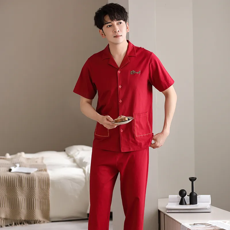 FENTENGCARE Men Pajama Sets-4