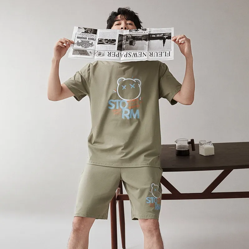 FENTENGCARE Men Pajama Sets-5