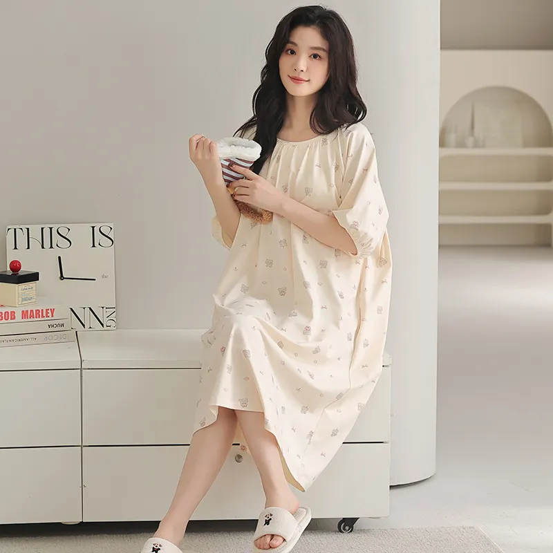 FENTENGCARE Women's Nightgowns-4