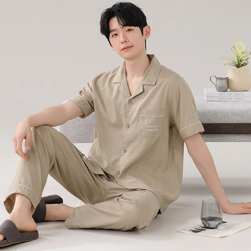 FENTENGCARE Pajama Set Men's Rose Gold-1