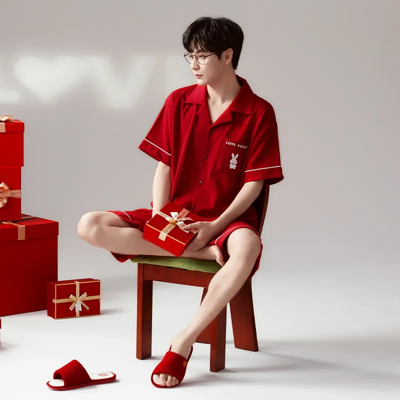 FENTENGCARE Men Pajama Sets-5