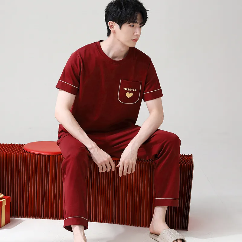 FENTENGCARE Men Pajama Sets-5