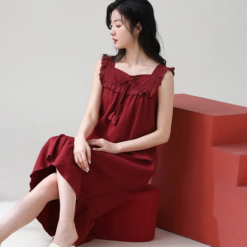 FENTENGCARE Women's Nightgowns-4