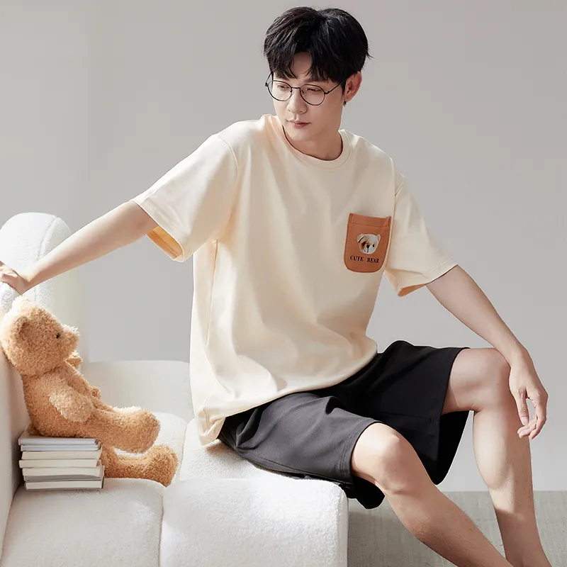 FENTENGCARE Men Pajama Sets-5