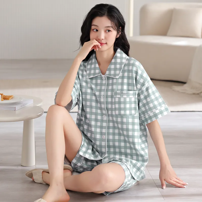 FENTENGCARE Pajama Set Women's Teal-2
