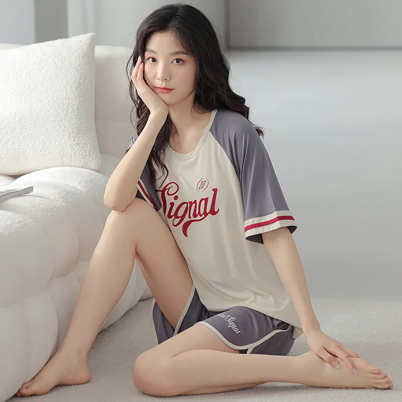 FENTENGCARE Pajama Set Women's White-5