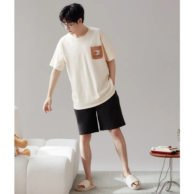 FENTENGCARE Men Pajama Sets-4