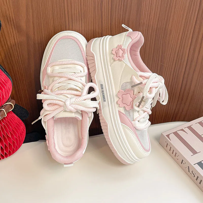 RUN MANNER Anti Slip Wear Resistant Low Top Skateboard Shoes Women's-5