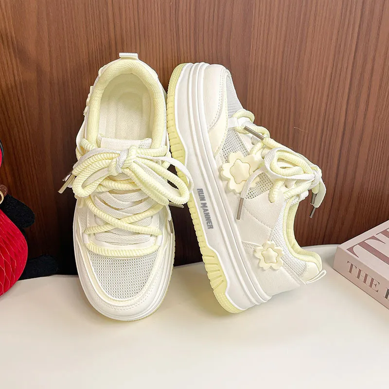 RUN MANNER Anti Slip Wear Resistant Low Top Skateboard Shoes Women's-3