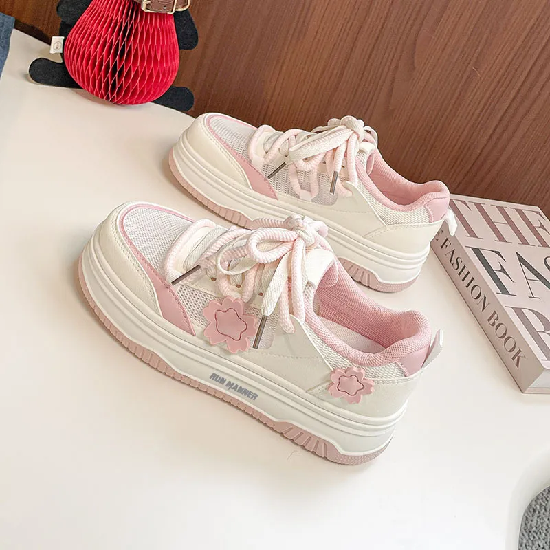 RUN MANNER Anti Slip Wear Resistant Low Top Skateboard Shoes Women's-9