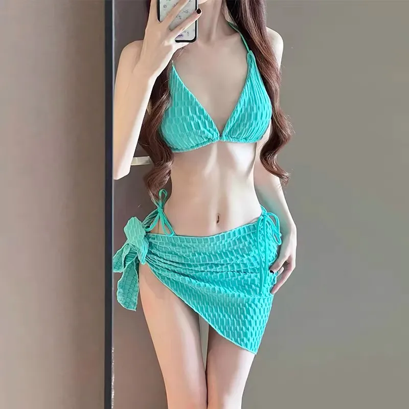 MIMOSA CHUR Bikinis Women's Premium Green-3