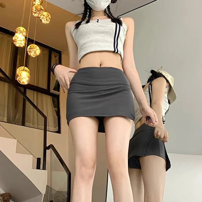 MIMOSA CHUR Casual Short Skirts Women's-15