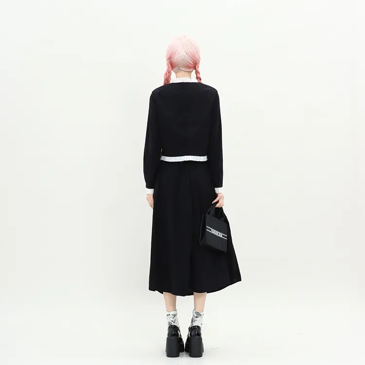 MIMOSA CHUR Skirt Set Women's Black-2