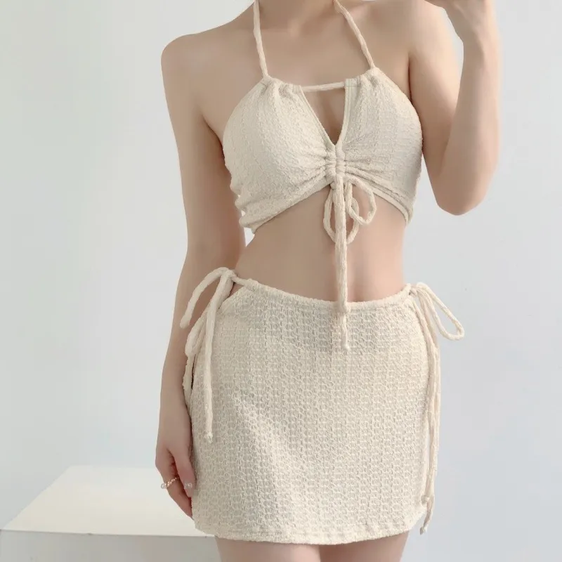 MIMOSA CHUR Bikinis Women's Apricot-3