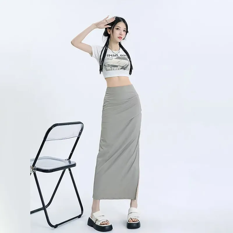 MIMOSA CHUR Casual Long Skirt Women's-1