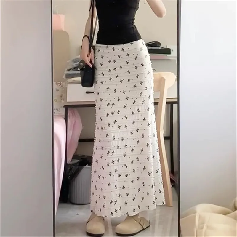 MIMOSA CHUR Casual Long Skirt Women's-2