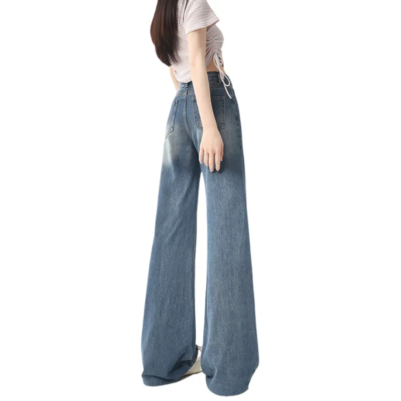 MIMOSA CHUR Jeans Women's Washed Blue-1