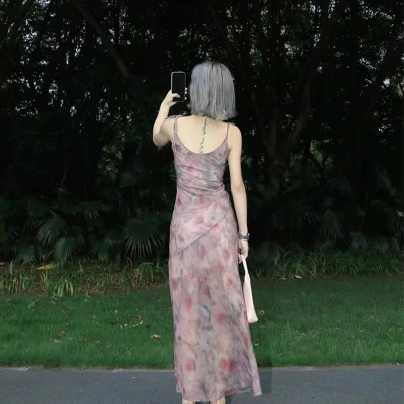 MIMOSA CHUR Slip Dress Women's Floral-1