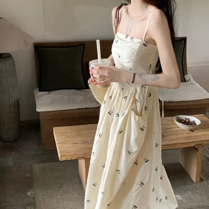 MIMOSA CHUR Slip Dress Women's White-4