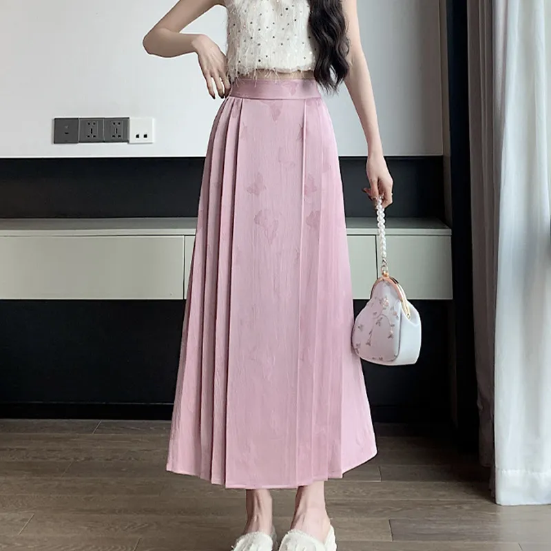 MISS VIGOR Casual Long Skirt Women's-1
