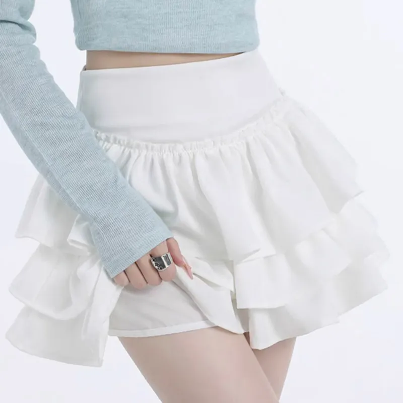 MISS VIGOR Casual Short Skirts Women's-7