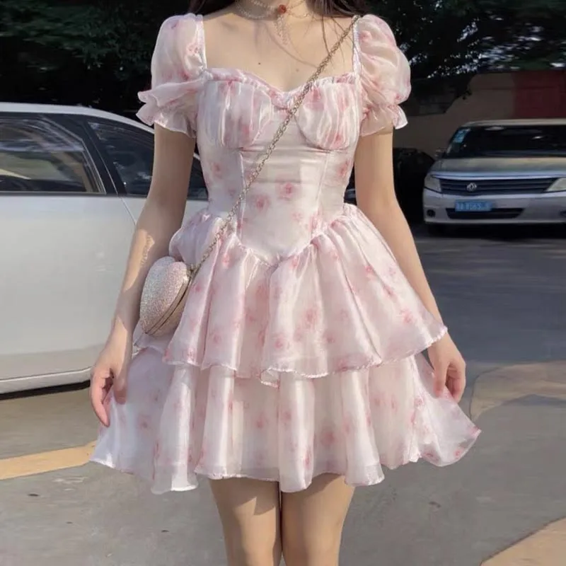 MISS VIGOR Short Sleeved Dress Women's-2