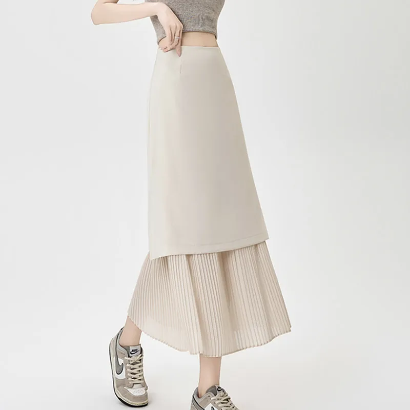 MISS VIGOR Casual Long Skirt Women's-1
