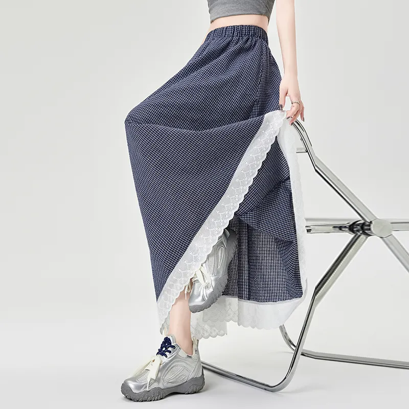 MISS VIGOR Casual Long Skirt Women's-9