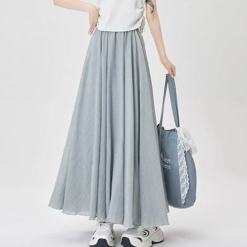 MISS VIGOR Casual Long Skirt Women's-10