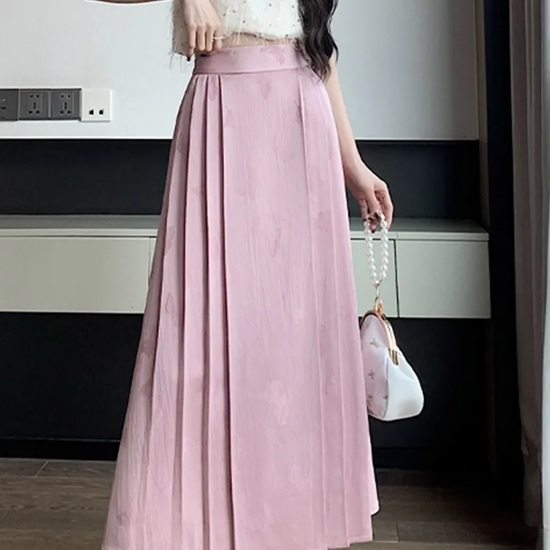 MISS VIGOR Casual Long Skirt Women's-3