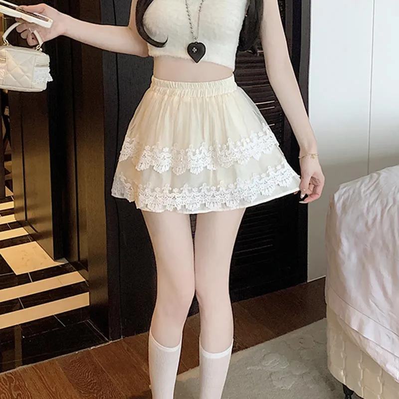 MISS VIGOR Casual Short Skirts Women's-1