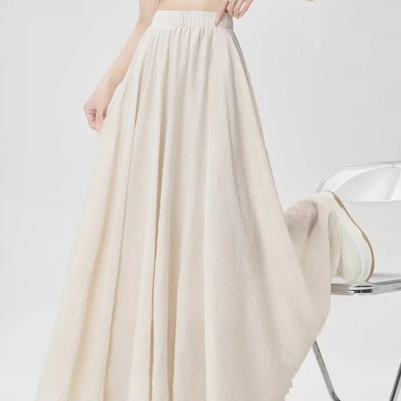 MISS VIGOR Casual Long Skirt Women's-1