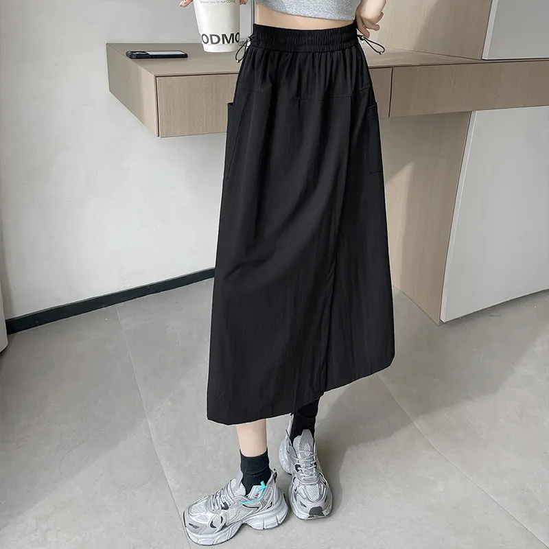 MISS VIGOR Casual Long Skirt Women's-7