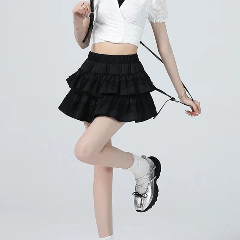 MISS VIGOR Casual Short Skirts Women's-8